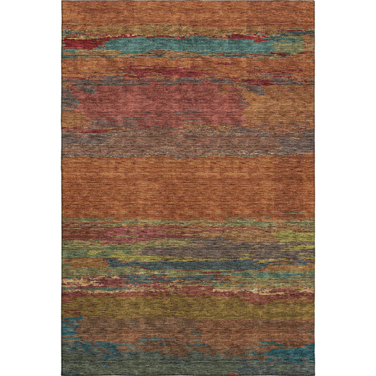 Machine Made Trevi TV8 Terracotta - Dalyn Rugs