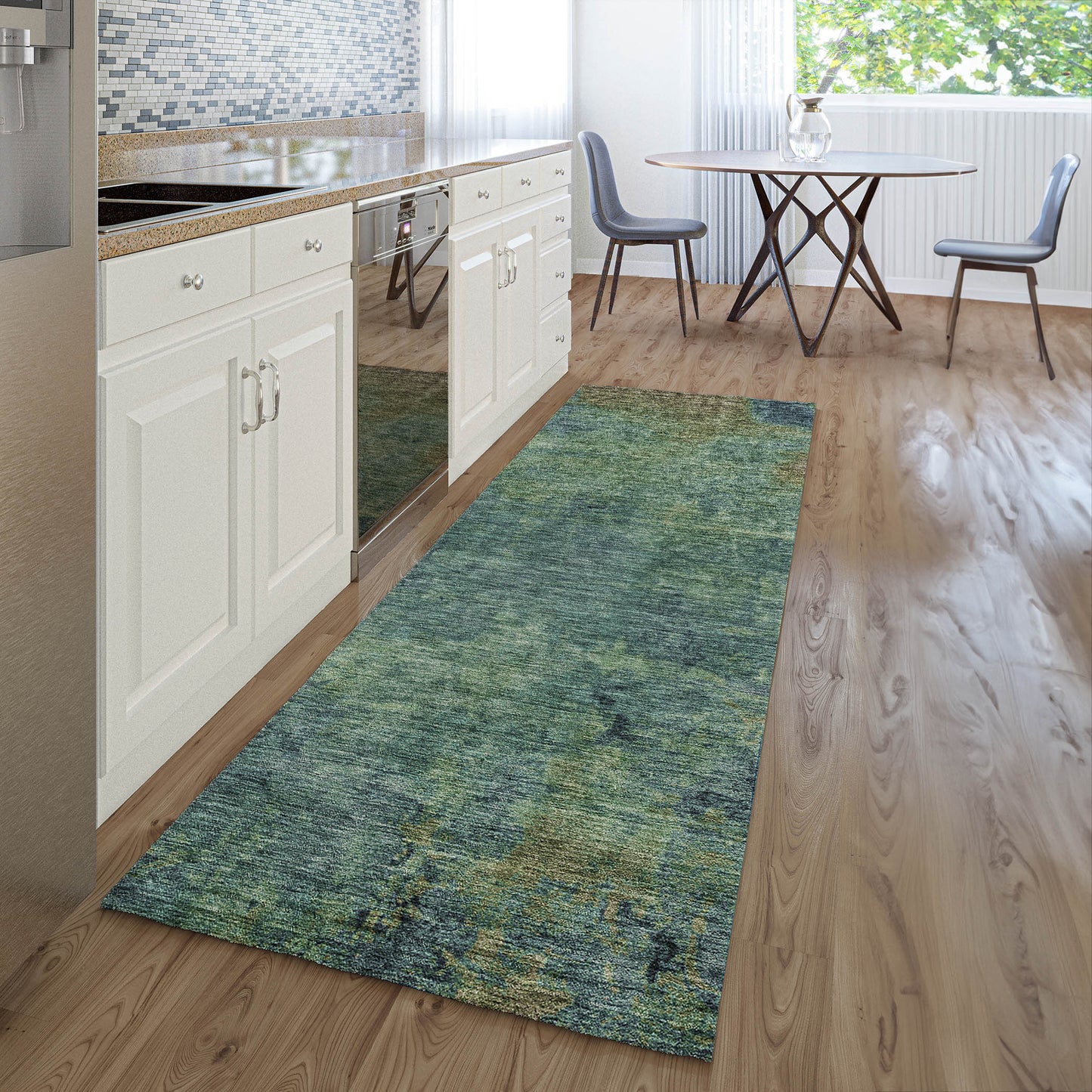 Machine Made Trevi TV9 Blue - Dalyn Rugs