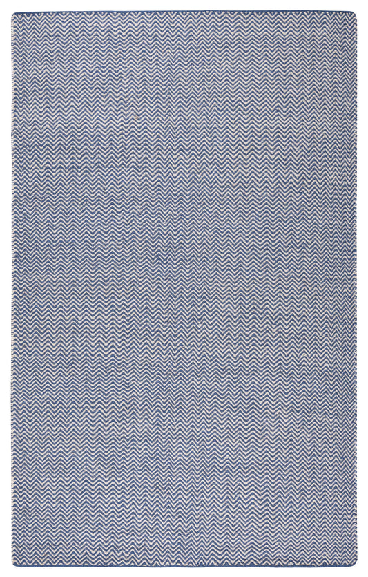 Twist TW2922 Blue Hand-Woven Rug - Rizzy