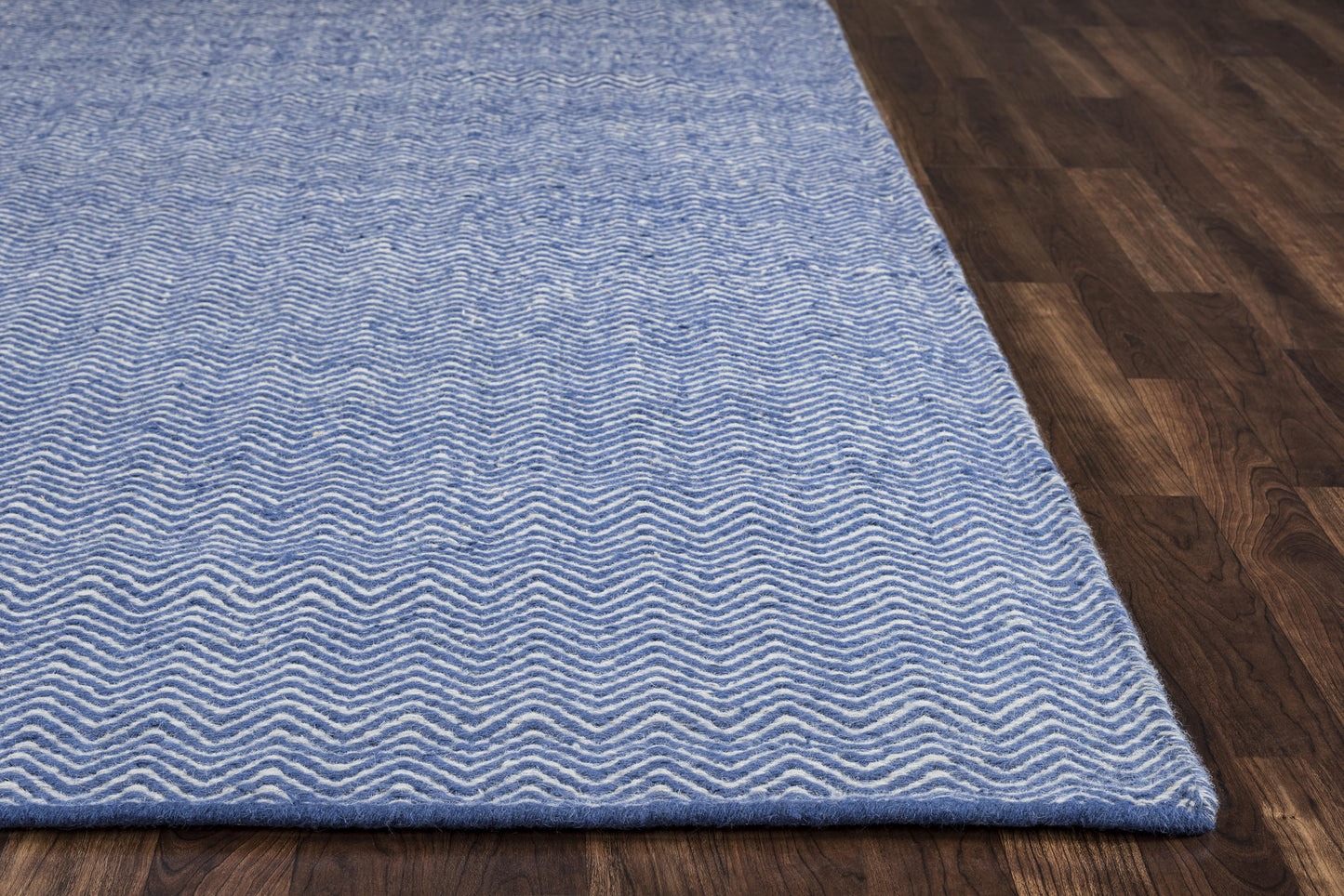 Twist TW2922 Blue Hand-Woven Rug - Rizzy