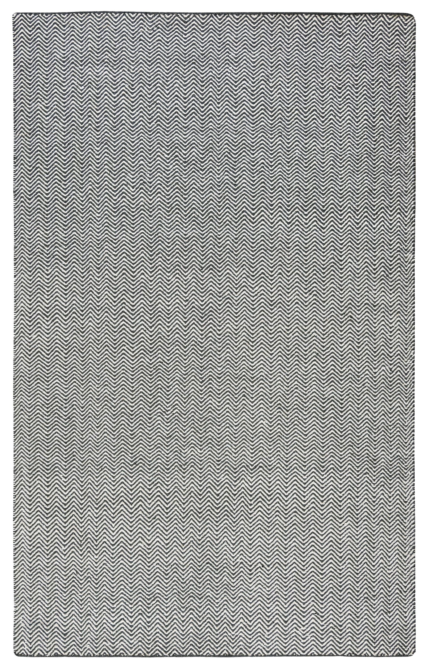 Twist TW2966 Black Hand-Woven Rug - Rizzy