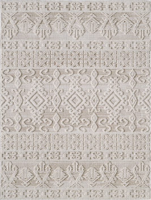 Terra 6770 Natural Catalina Machine Woven Performance Area Rug - KAS
