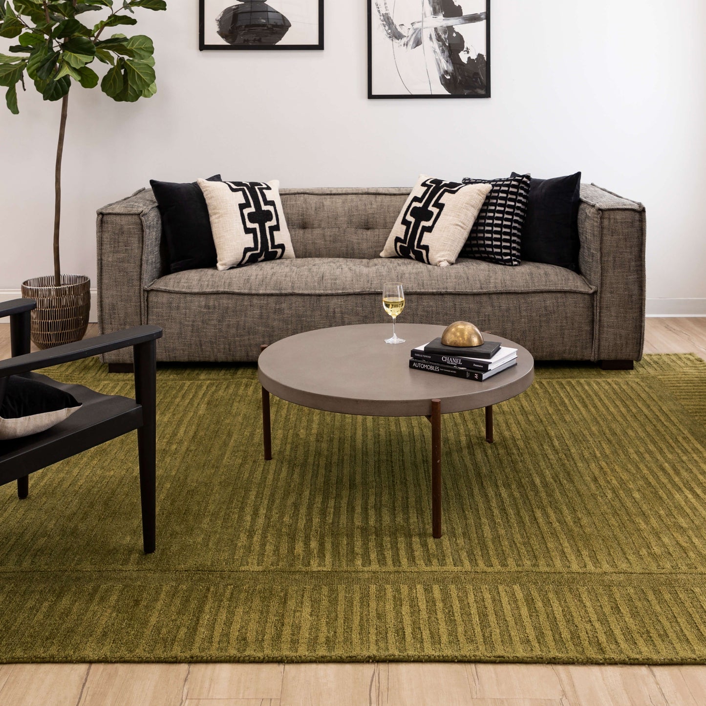 Terra Firma Moss Area Rug - Karastan