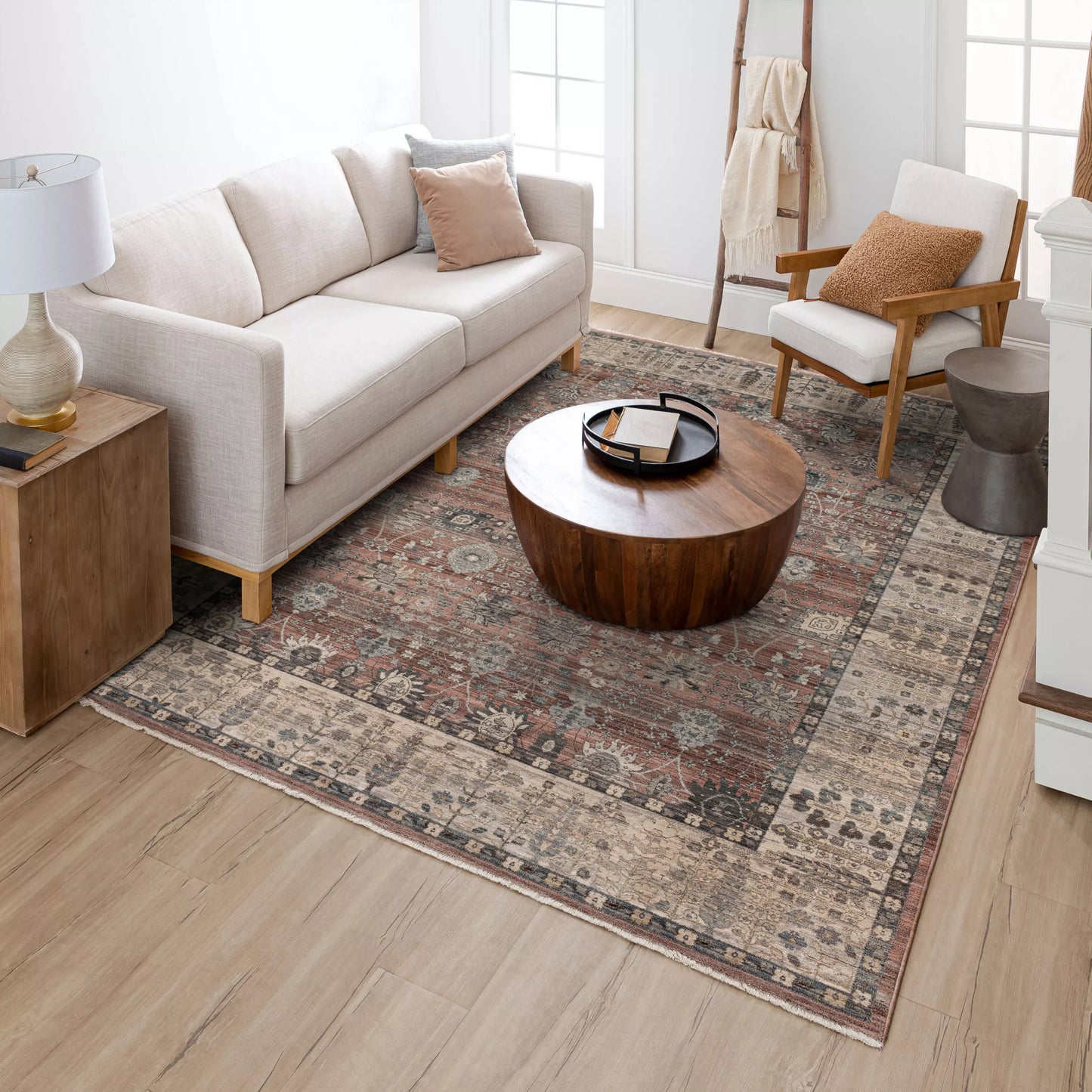 Karastan Rugs Tesorino Pudra Area Rug