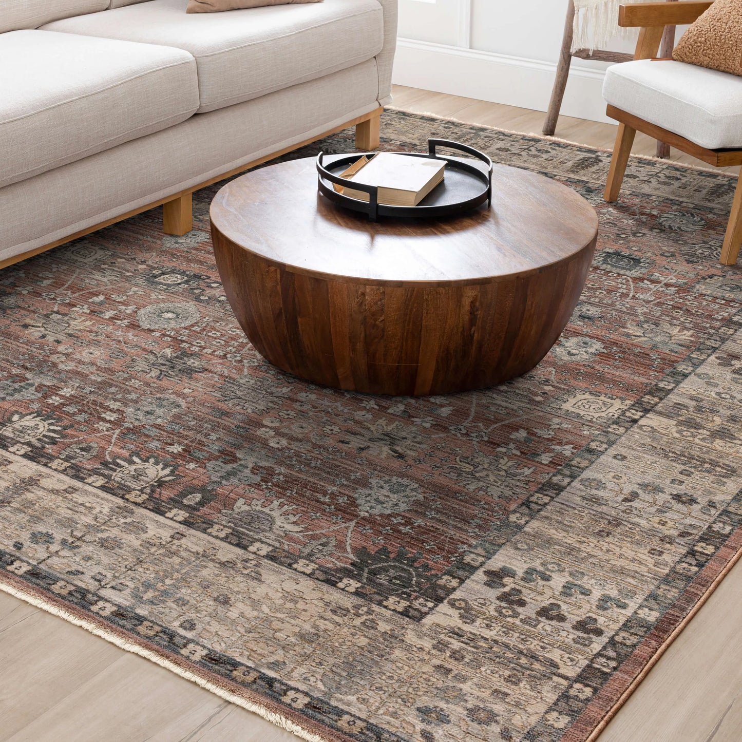 Karastan Rugs Tesorino Pudra Area Rug