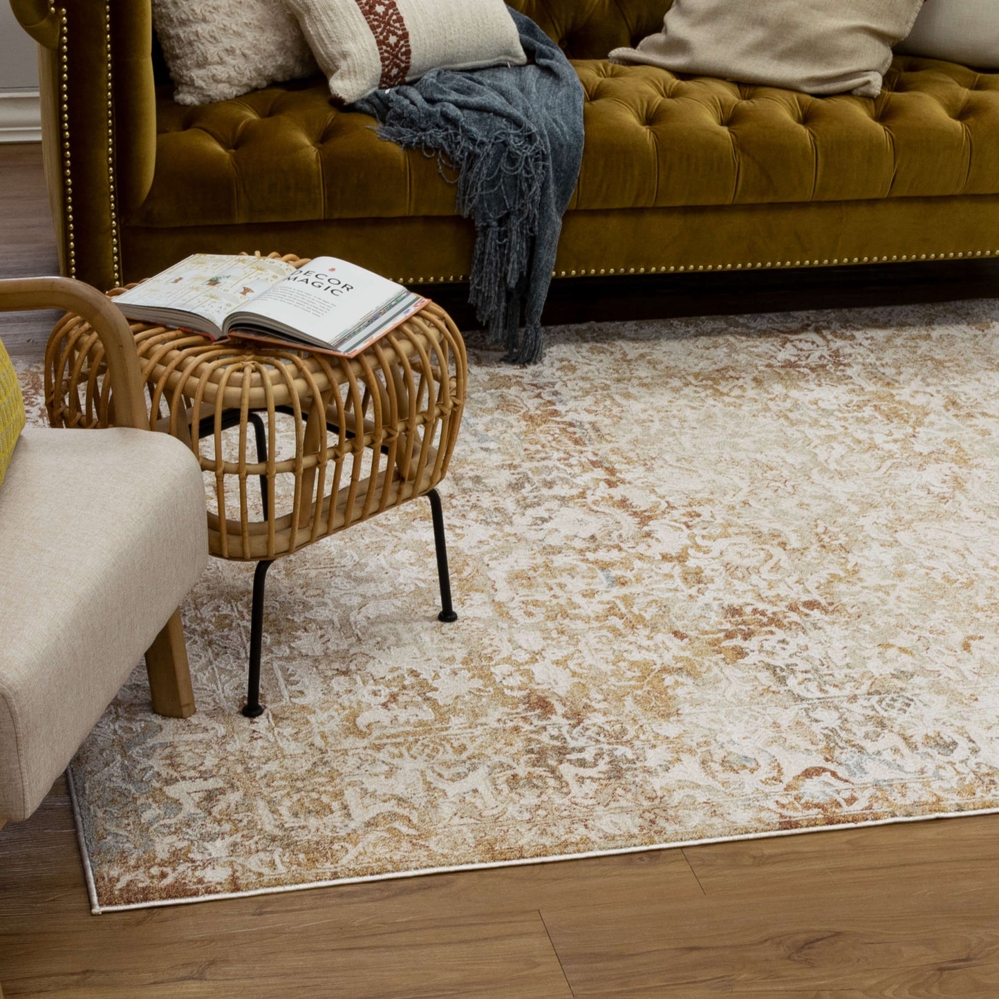 Tideswell Terracotta Area Rug - Karastan