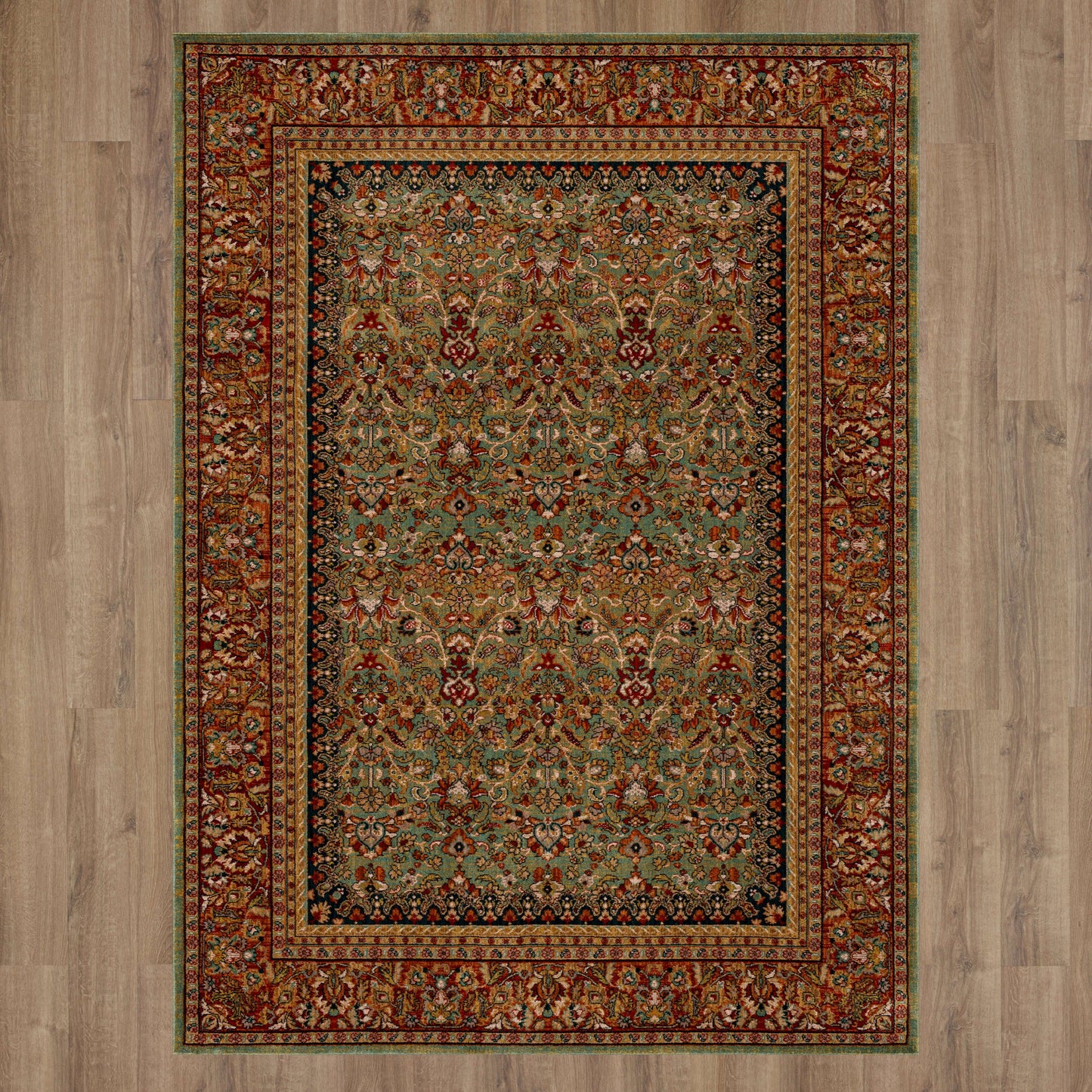Tigris Aquamarine Area Rug - Karastan