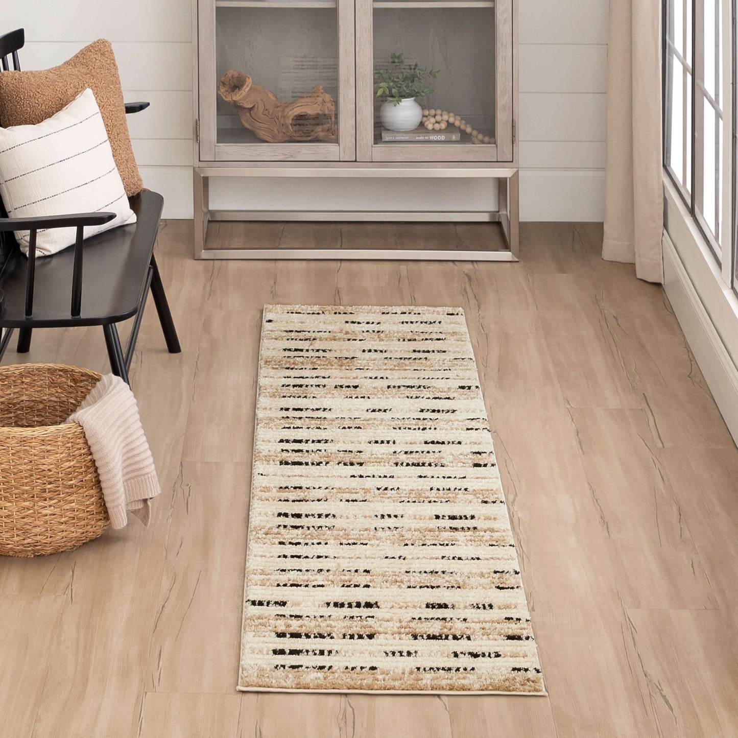 Traverse Lanes Tan Area Rug - Karastan