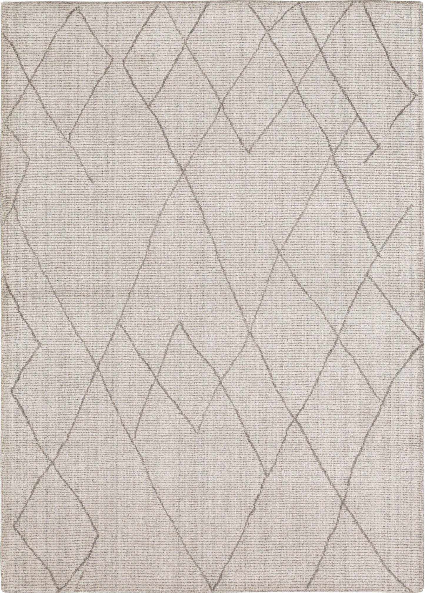 Tribal Diamond Silver Area Rug - Karastan