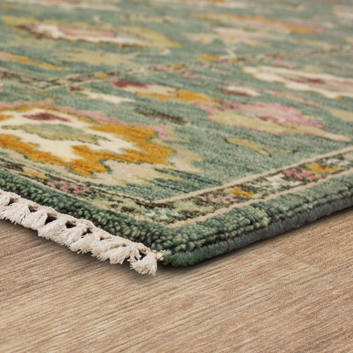 Percival Tristan Teal Area Rug
