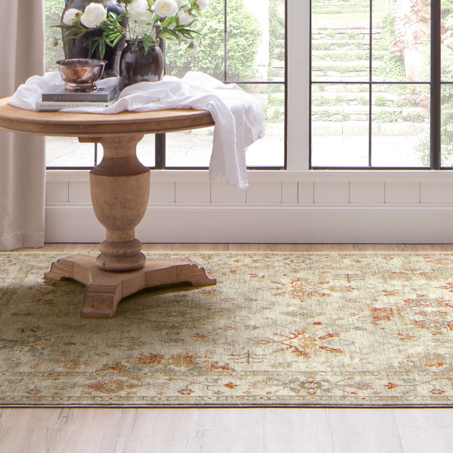 Karastan Rugs Tunceli Cream Area Rug