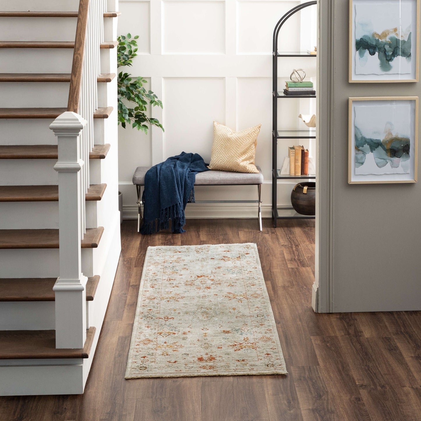 Tunceli Cream Area Rug - Karastan