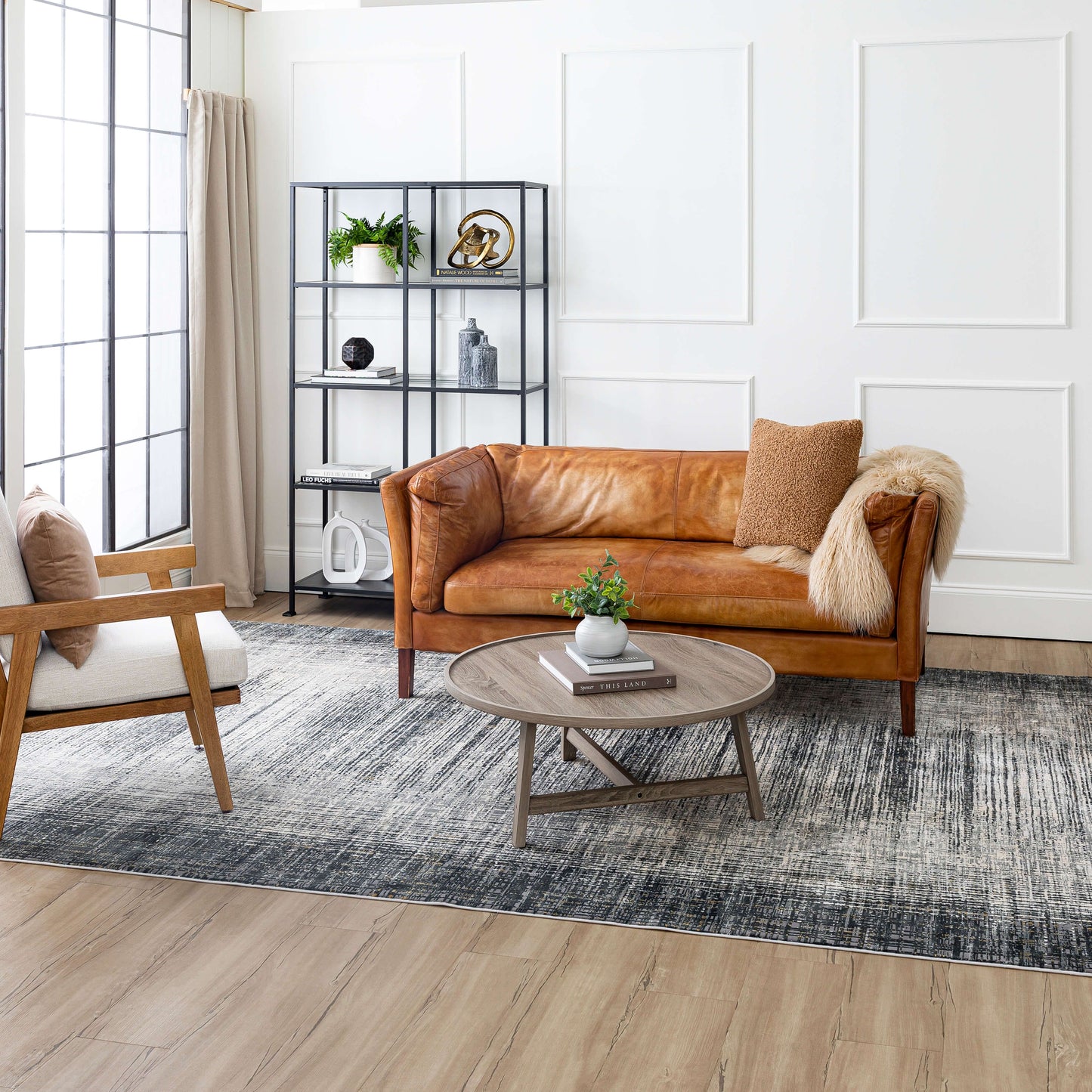 Turin Anthracite Area Rug - Karastan