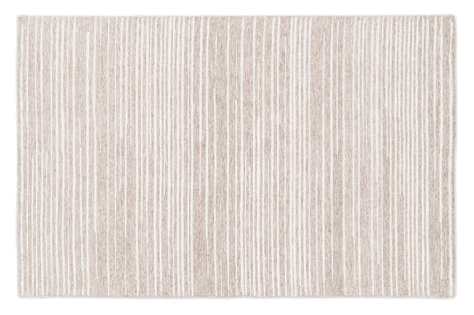 Tuscany 402 Taupe Villa Hand Tufted Performance Area Rug - KAS