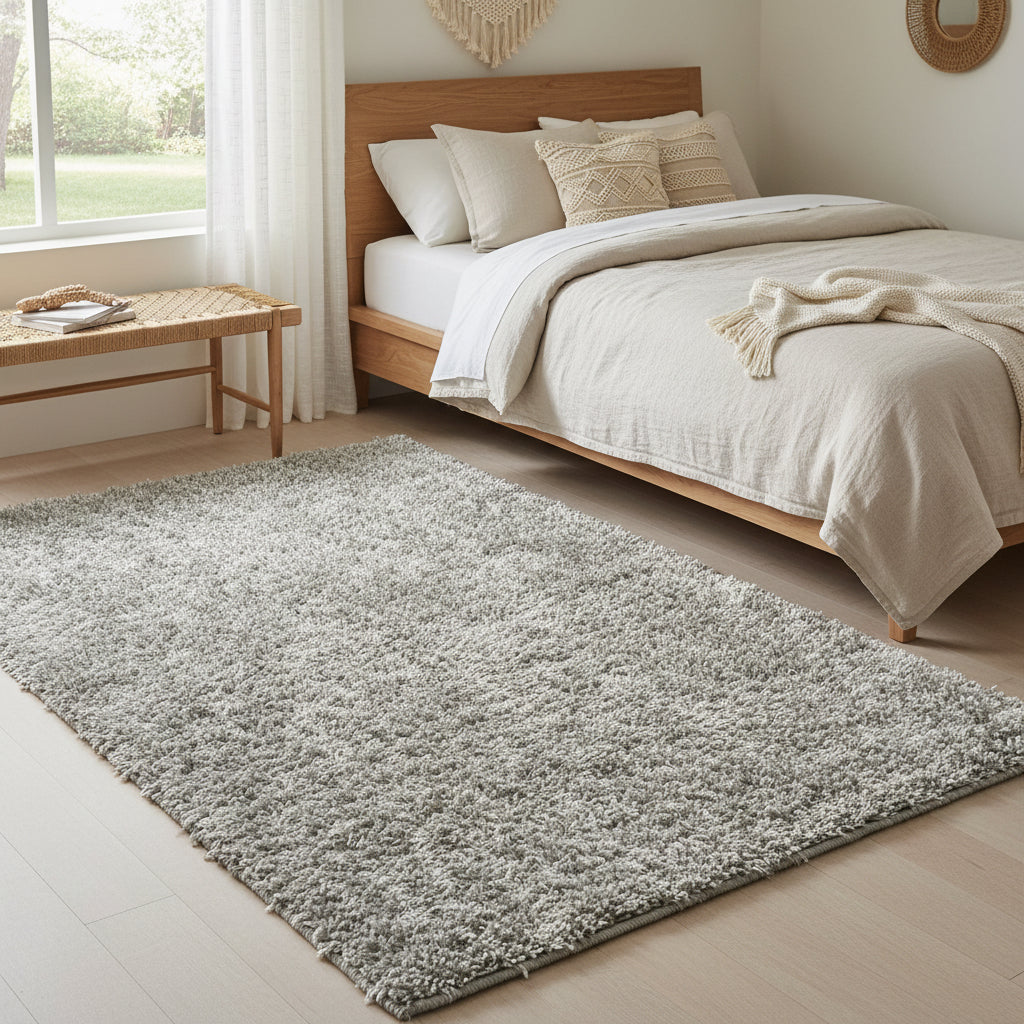 Urban Dazzle UR341A Light Gray Hand-Tufted Rug - Rizzy