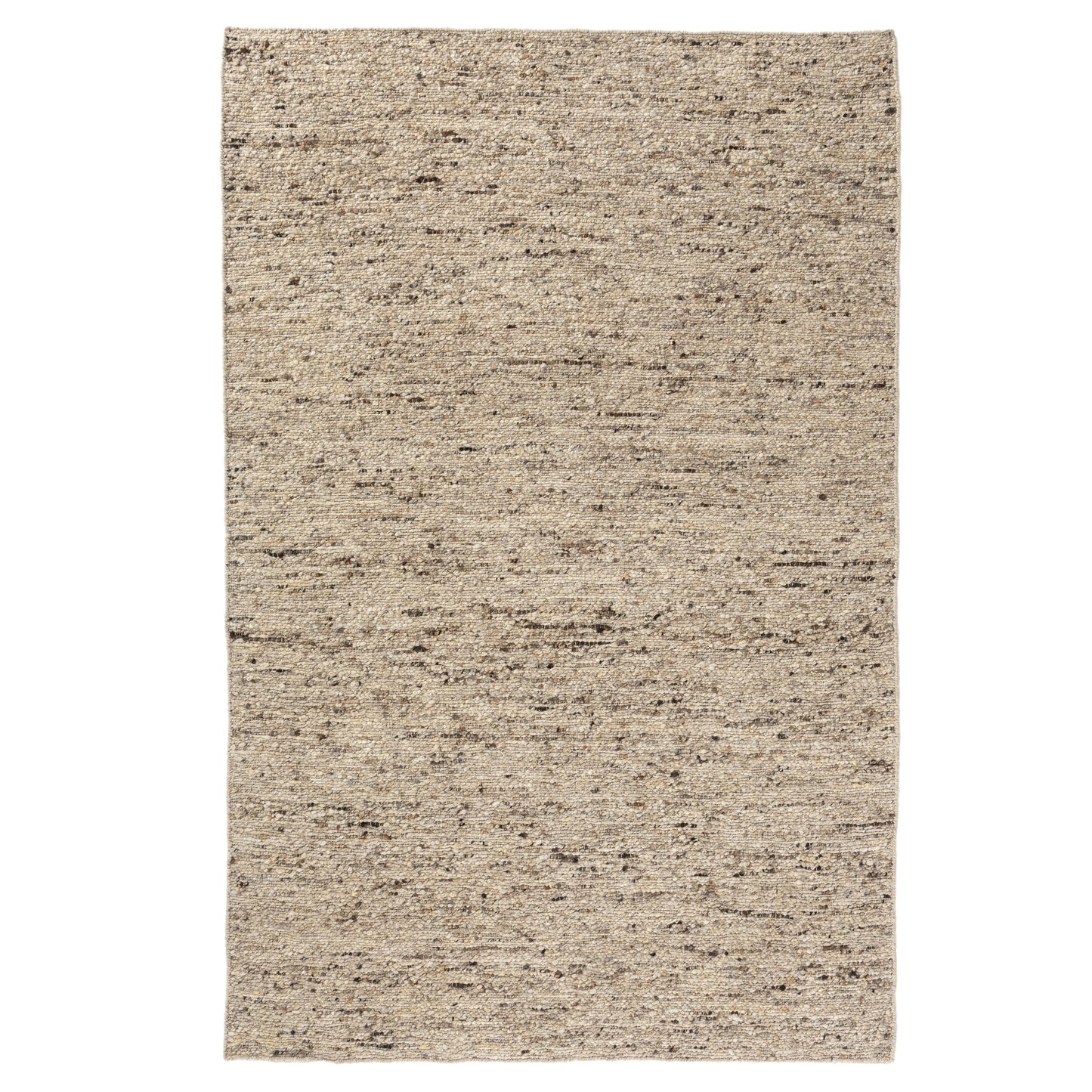 Valour-82875 Farmhouse Hand-Woven Beige/Brown Self-Backed Indoor Area Rug - LR Home