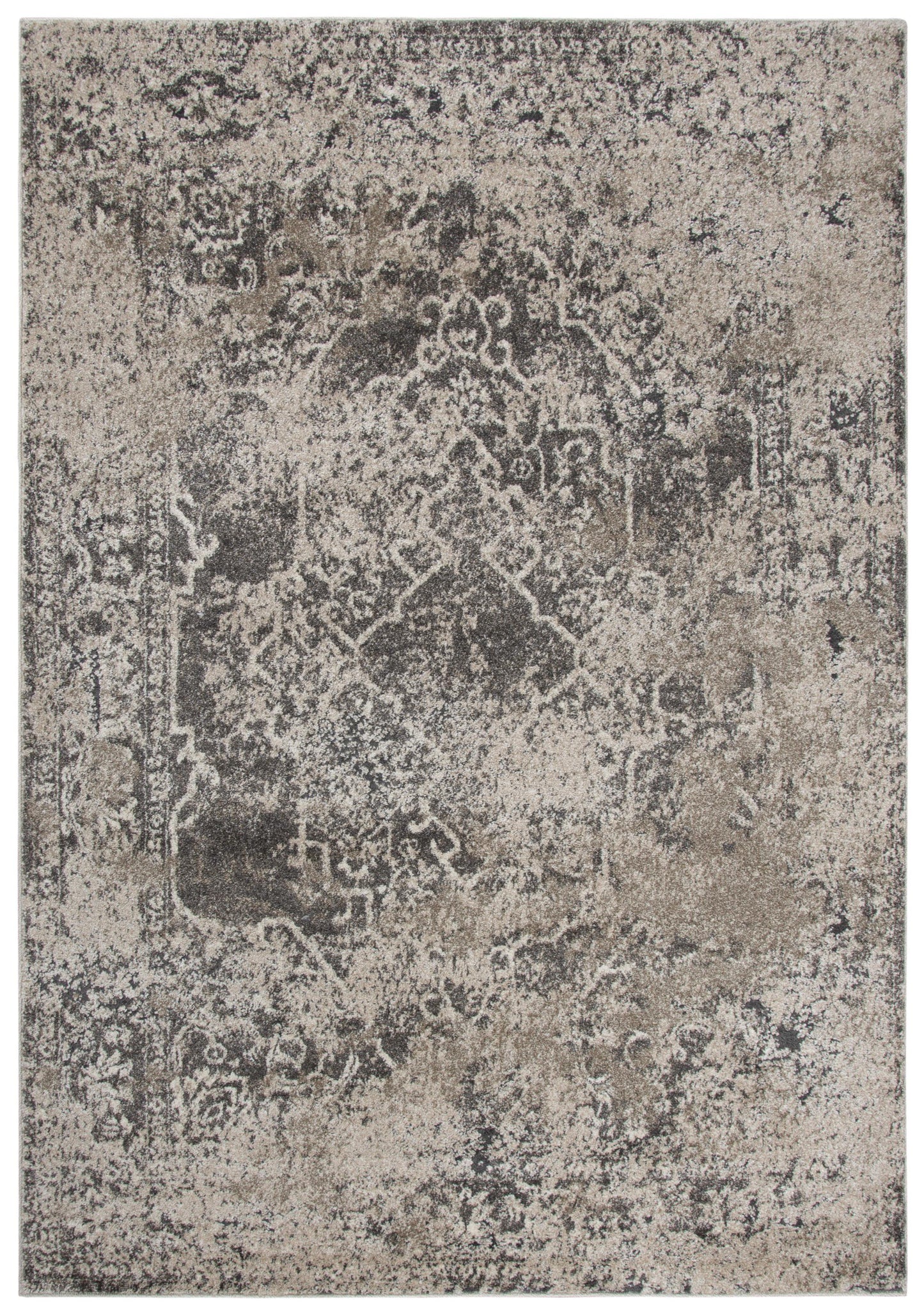 Valencia VCA101 Beige Machine-Made Rug - Rizzy