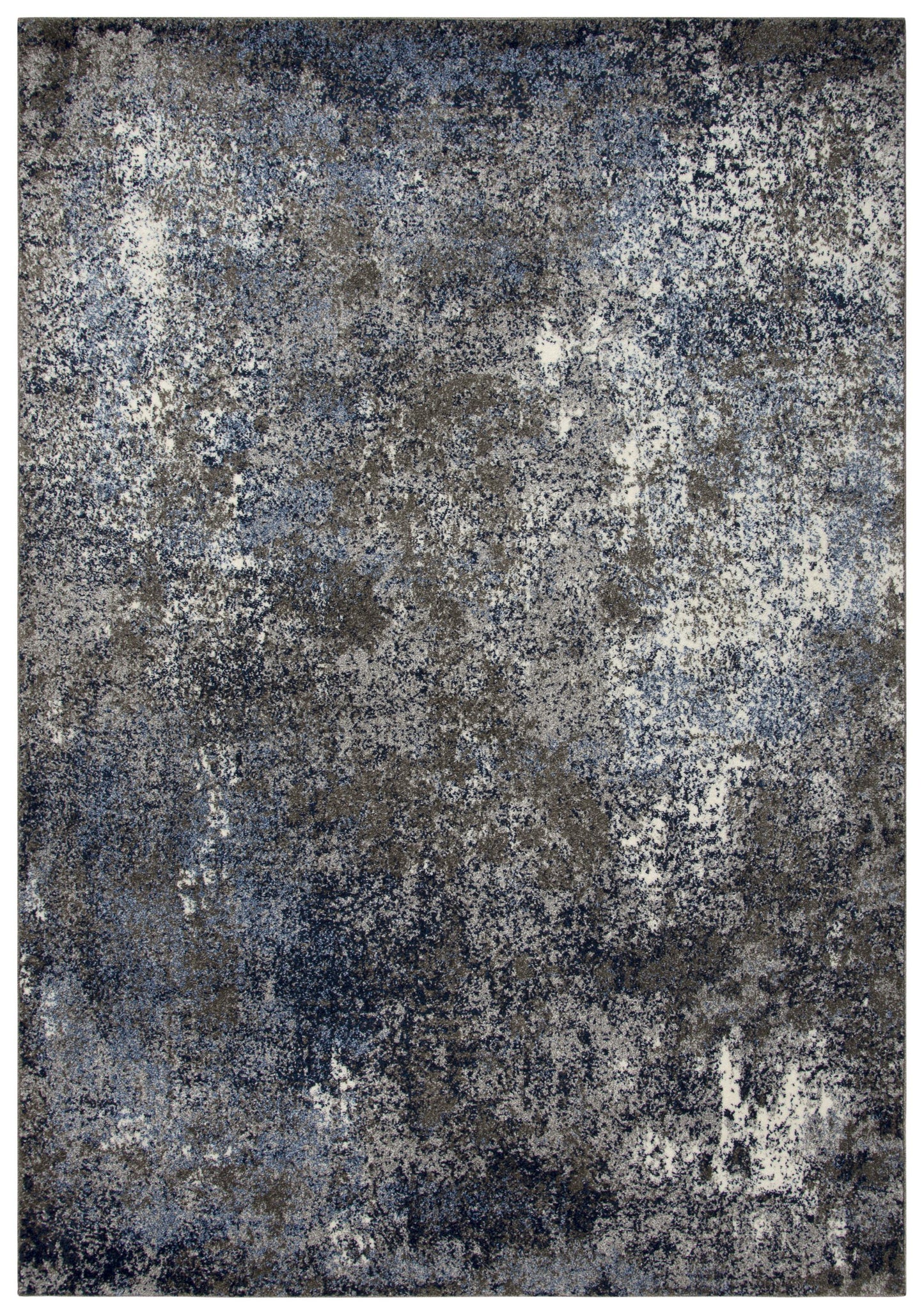 Valencia VCA104 Silver/Blue Machine-Made Rug - Rizzy