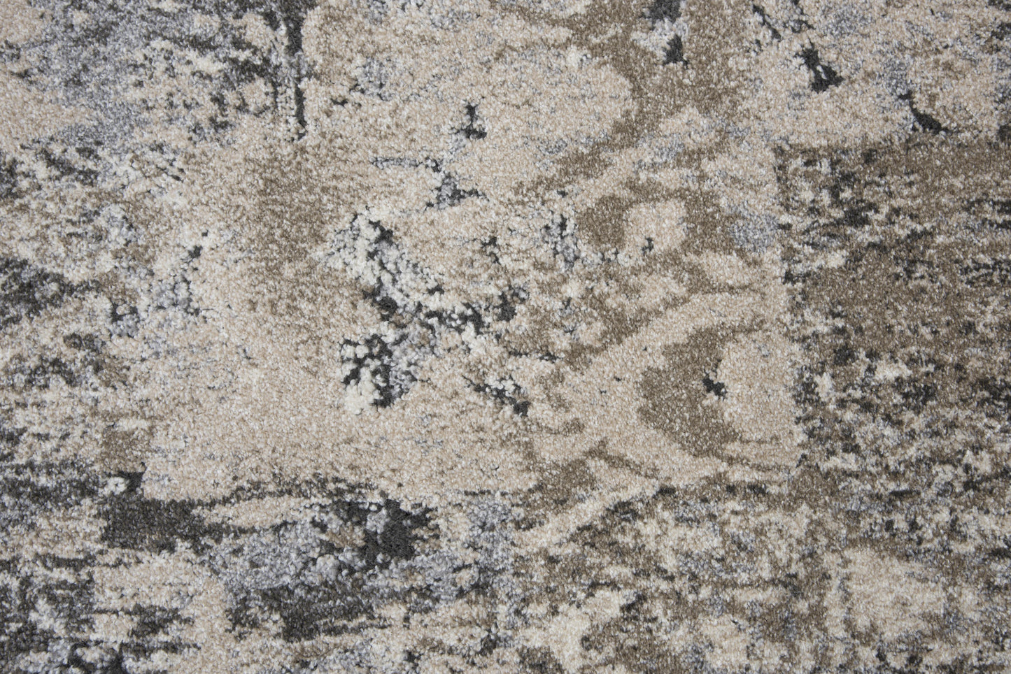 Valencia VCA106 Beige/Silver Machine-Made Rug - Rizzy