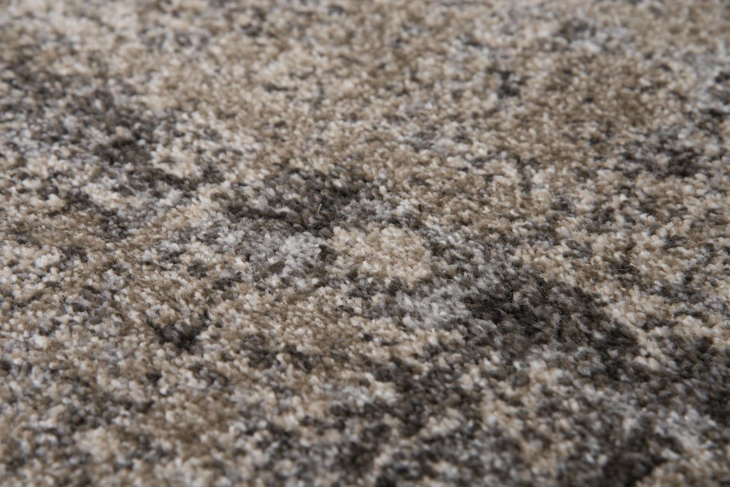 Valencia VCA107 Beige/Silver Machine-Made Rug - Rizzy