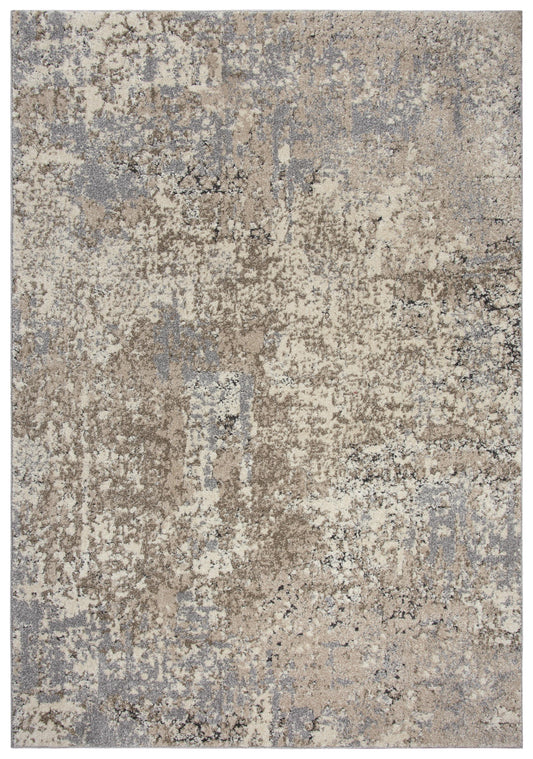 Valencia VCA108 Cream/Beige Machine-Made Rug - Rizzy