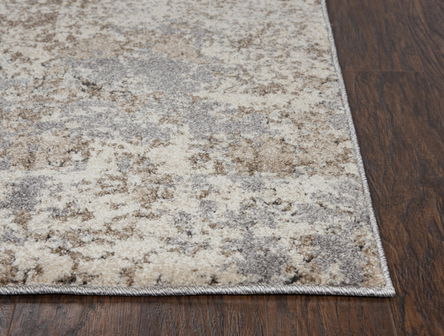 Valencia VCA108 Cream/Beige Machine-Made Rug - Rizzy