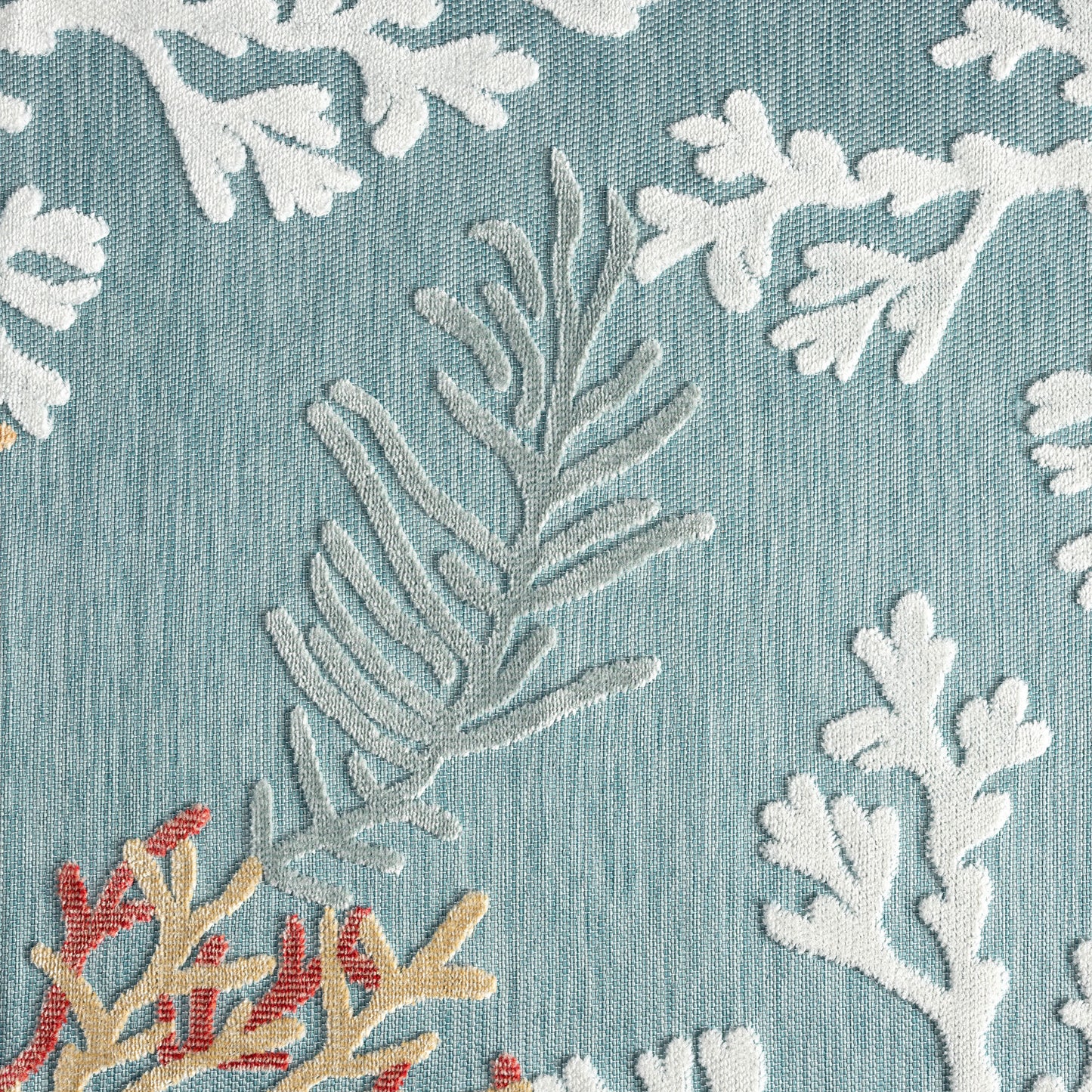 VERND-82103 Nautical/Coastal Machine Made Blue/Orange/Navy/White Polypropylene Indoor/Outdoor Area Rugs - LR Home