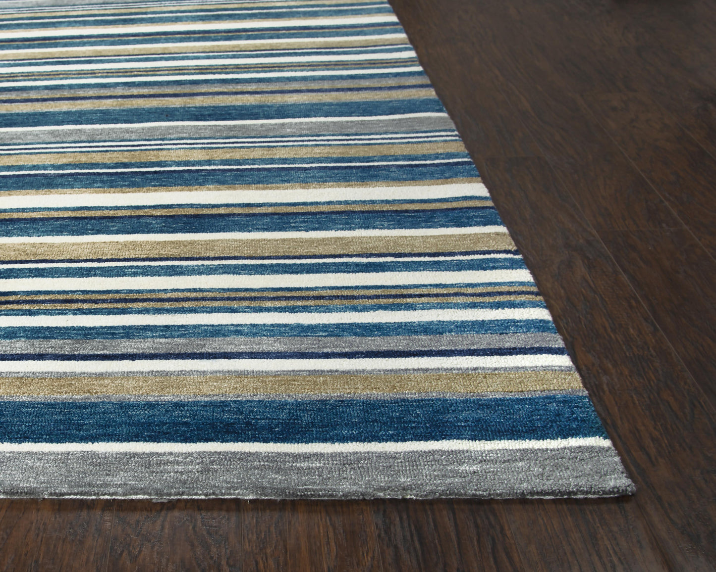 Villa VLA101 TEAL Hand-Tufted Rug - Rizzy