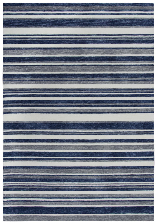 Villa VLA102 Blue/Gray Hand-Tufted Rug - Rizzy