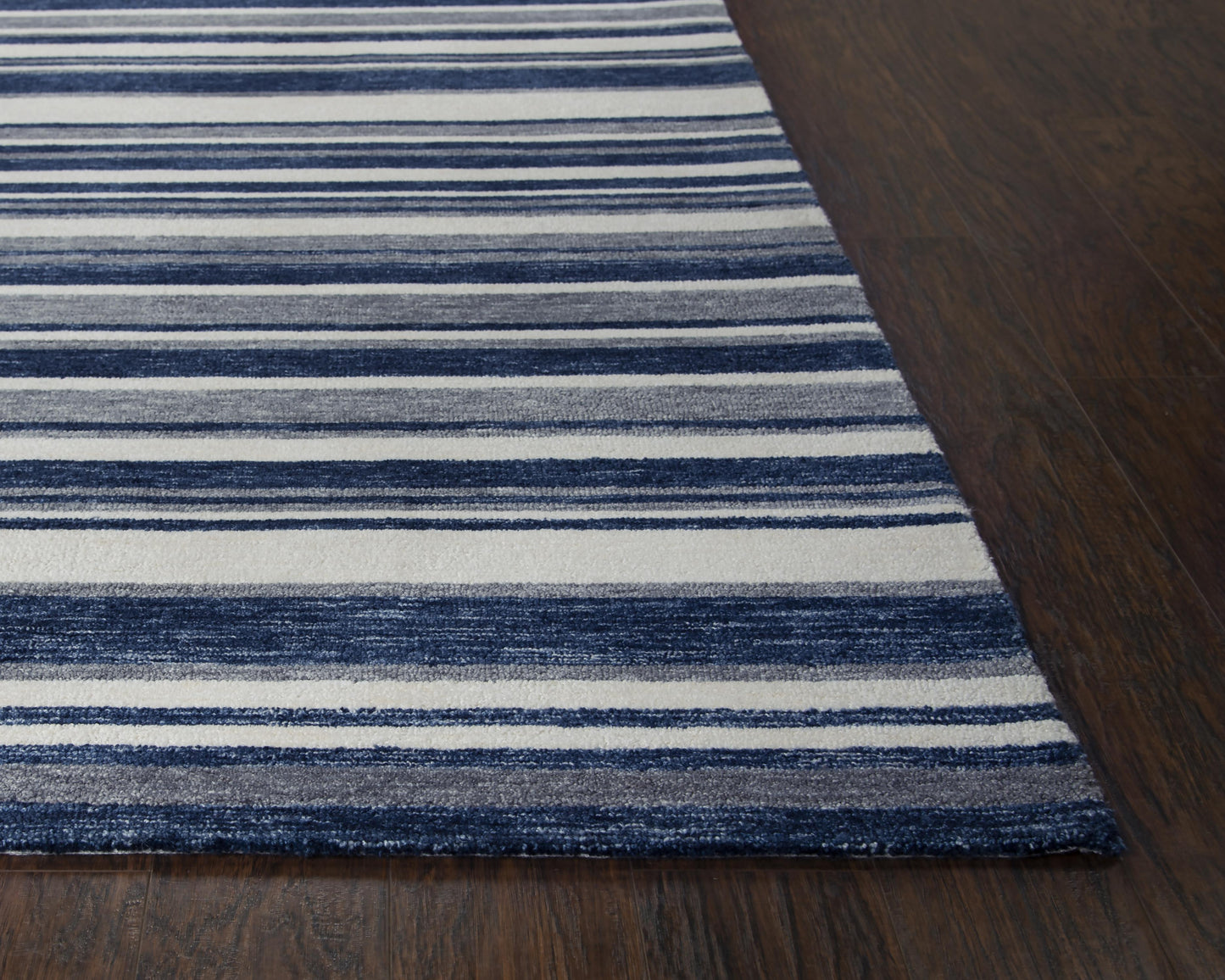 Villa VLA102 Blue/Gray Hand-Tufted Rug - Rizzy