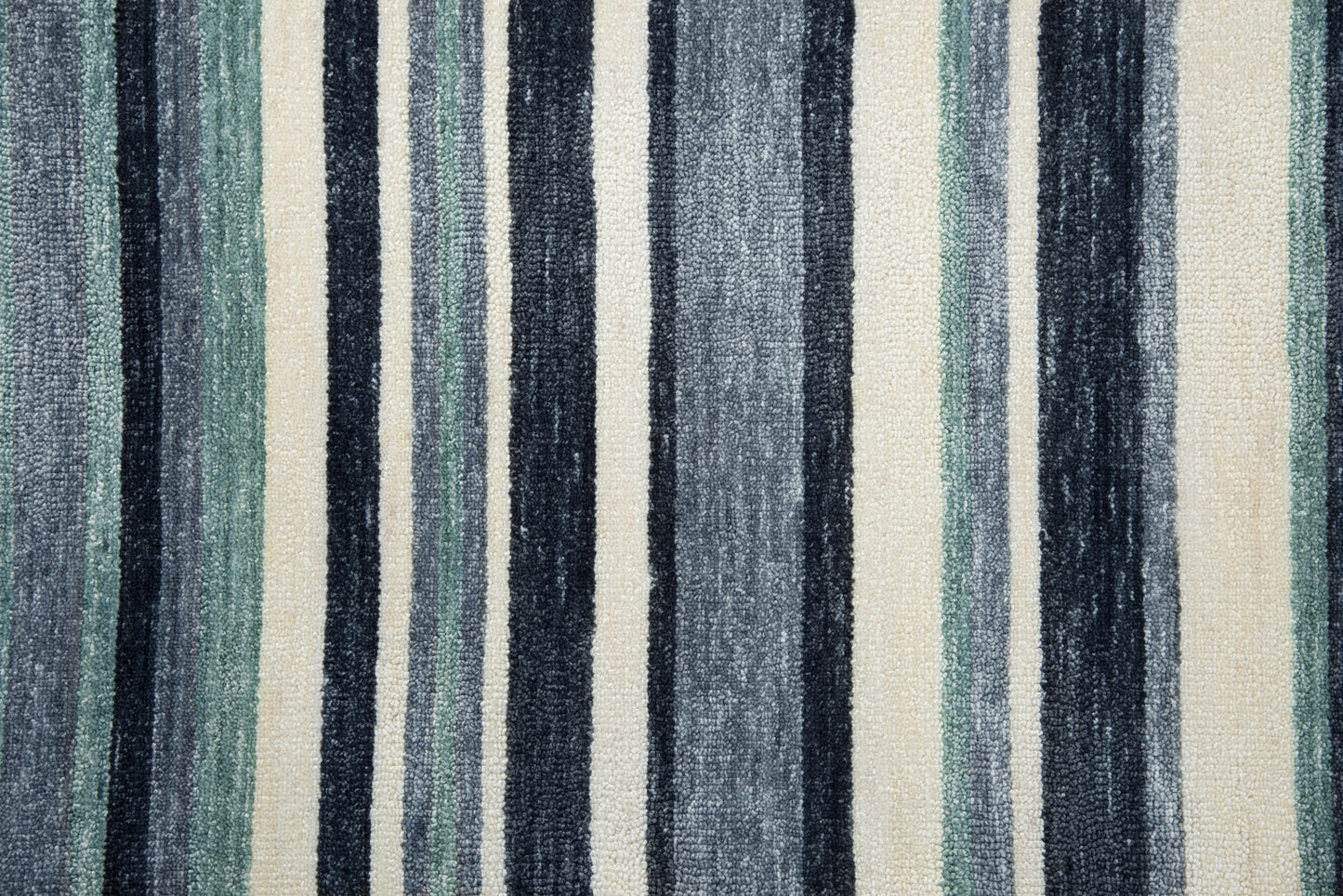 Villa VLA105 Aqua/Gray Hand-Tufted Rug - Rizzy