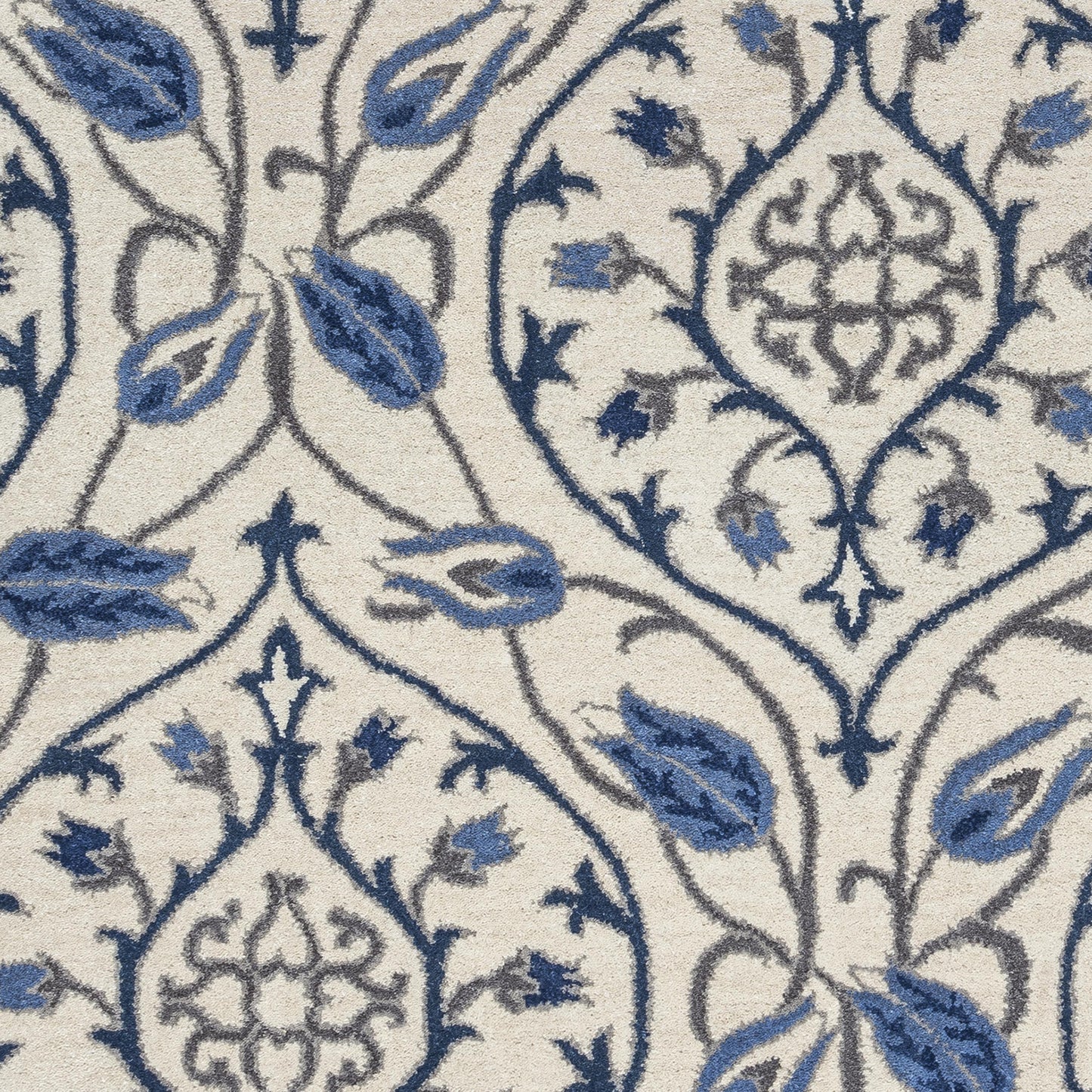 Valintino VN9522 ivory Hand-Tufted Rug - Rizzy