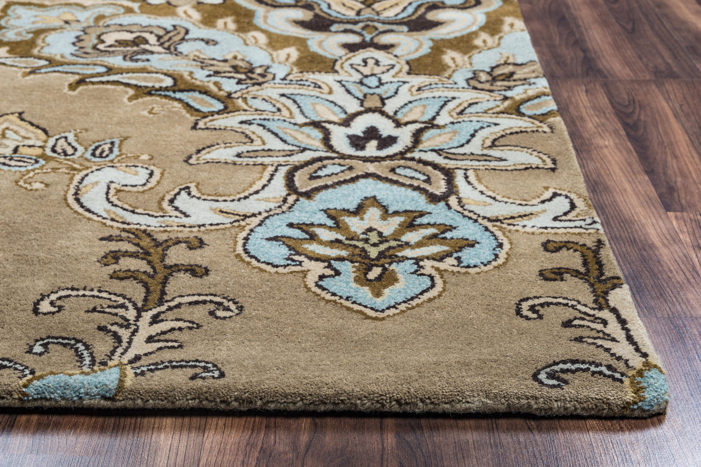 Volare VO1683 Brown Hand-Tufted Rug - Rizzy