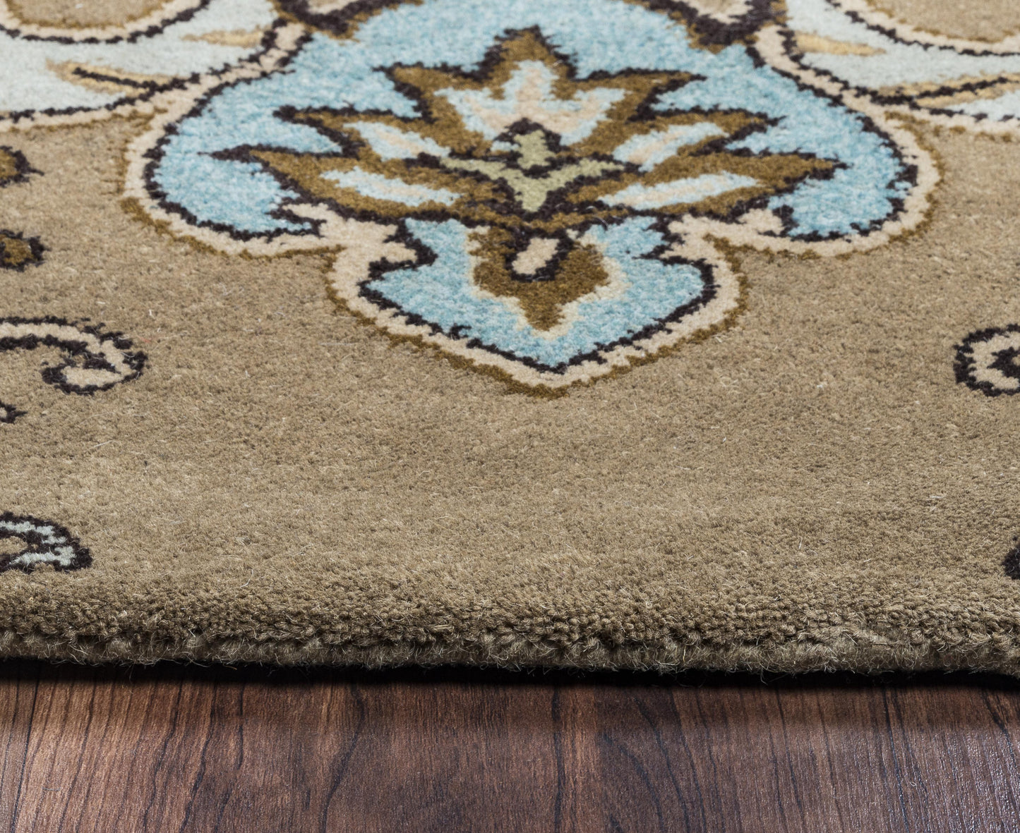 Volare VO1683 Brown Hand-Tufted Rug - Rizzy