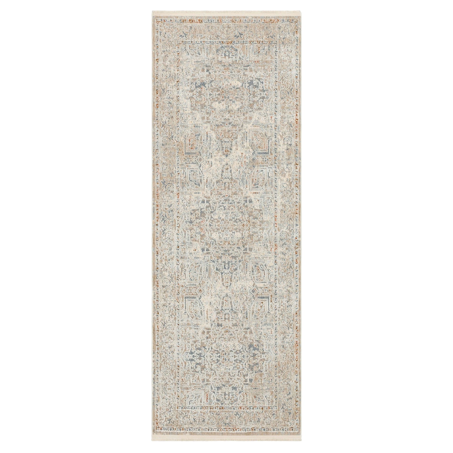 Via Salaria Cream Beige Area Rug - Karastan