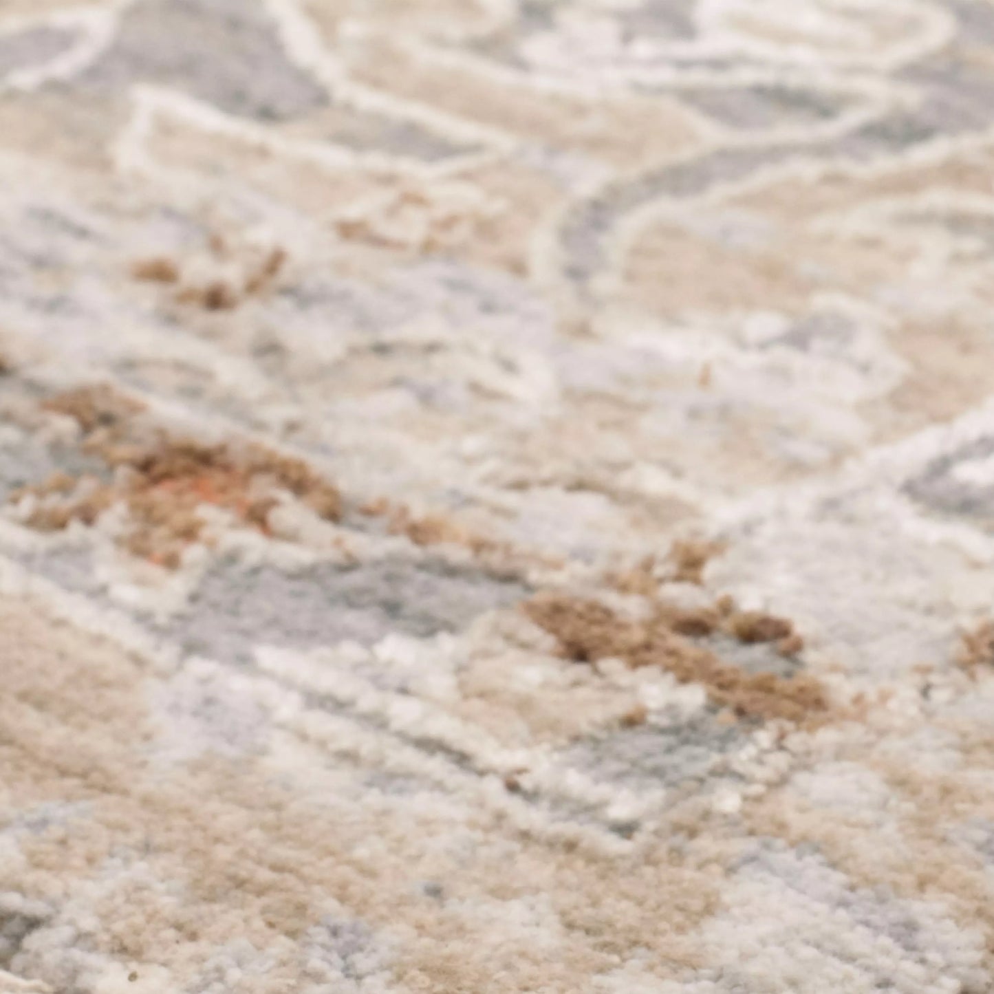 Via Salaria Cream Beige Area Rug - Karastan