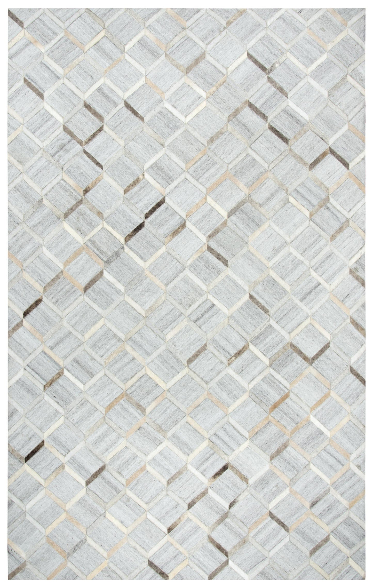 Wild Thing WDT102 Gray Hand-Woven Rug - Rizzy