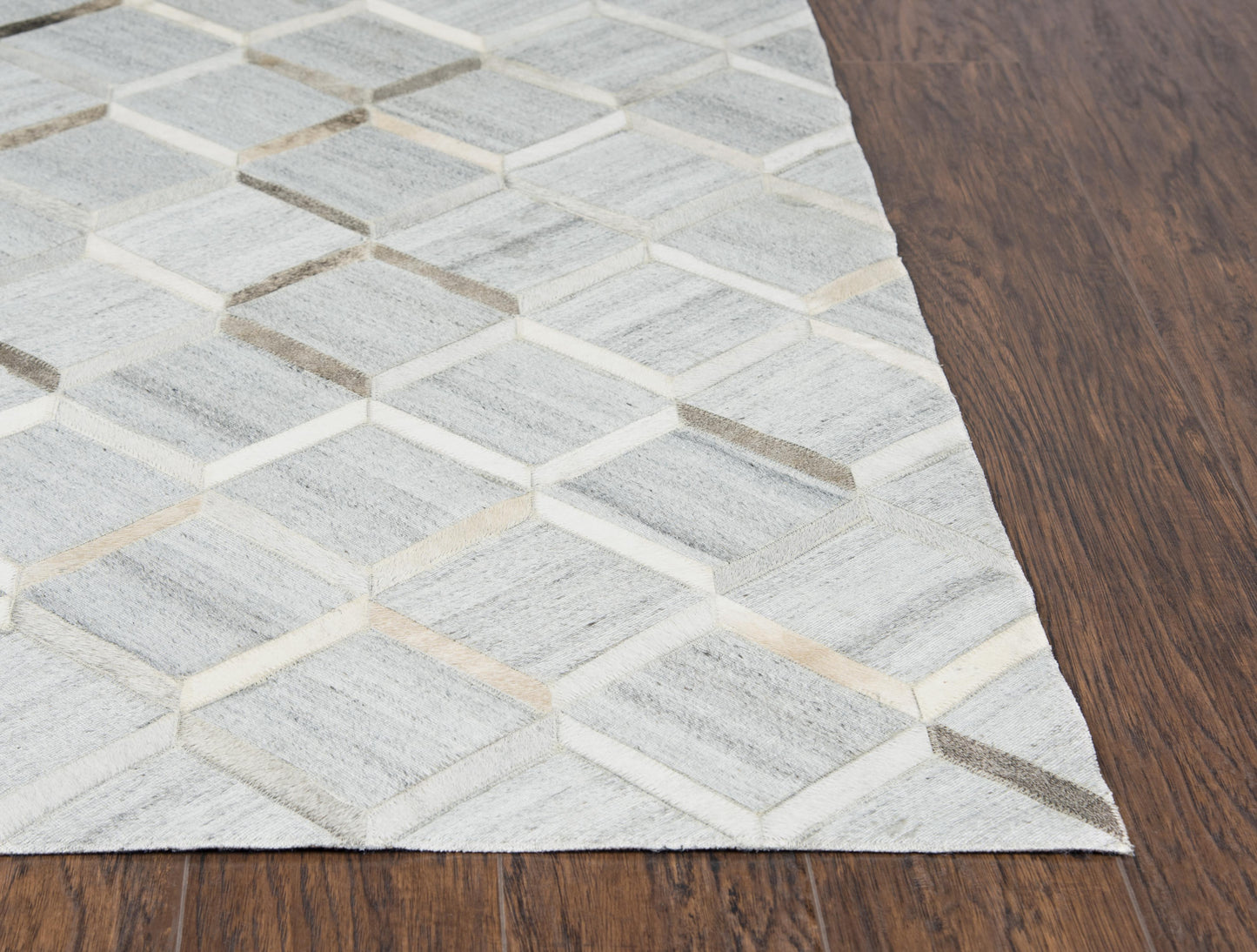 Wild Thing WDT102 Gray Hand-Woven Rug - Rizzy