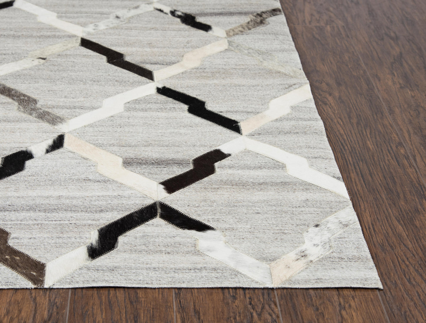 Wild Thing WDT103 Gray Hand-Woven Rug - Rizzy