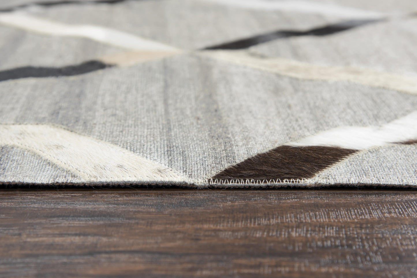Wild Thing WDT103 Gray Hand-Woven Rug - Rizzy