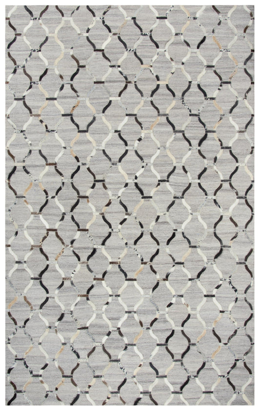 Wild Thing WDT104 Gray Hand-Woven Rug - Rizzy
