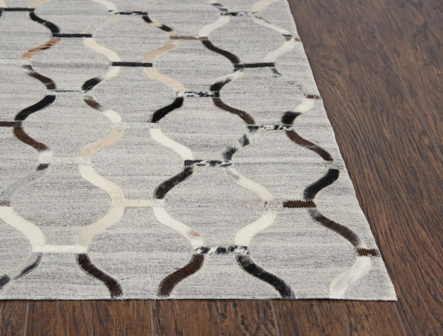 Wild Thing WDT104 Gray Hand-Woven Rug - Rizzy