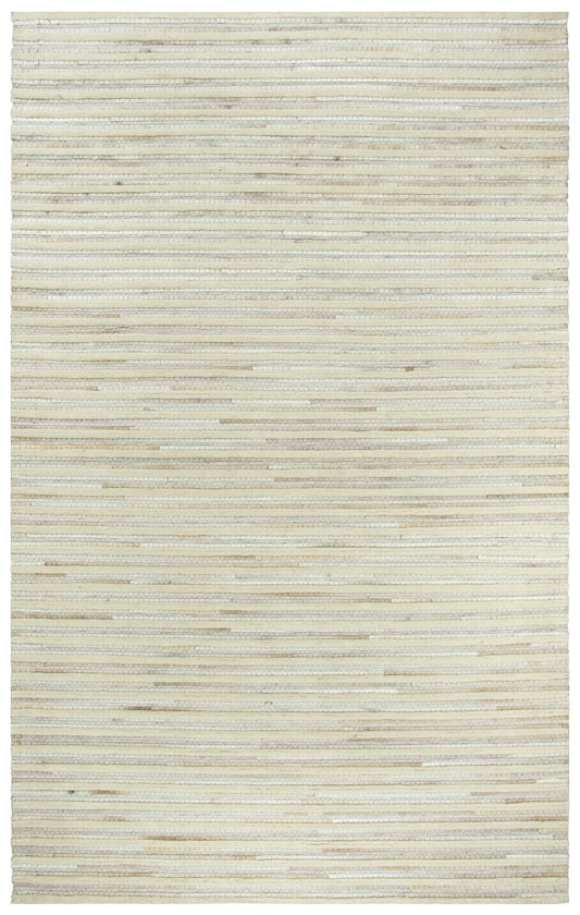 Wild Thing WDT105 Beige Hand-Woven Rug - Rizzy