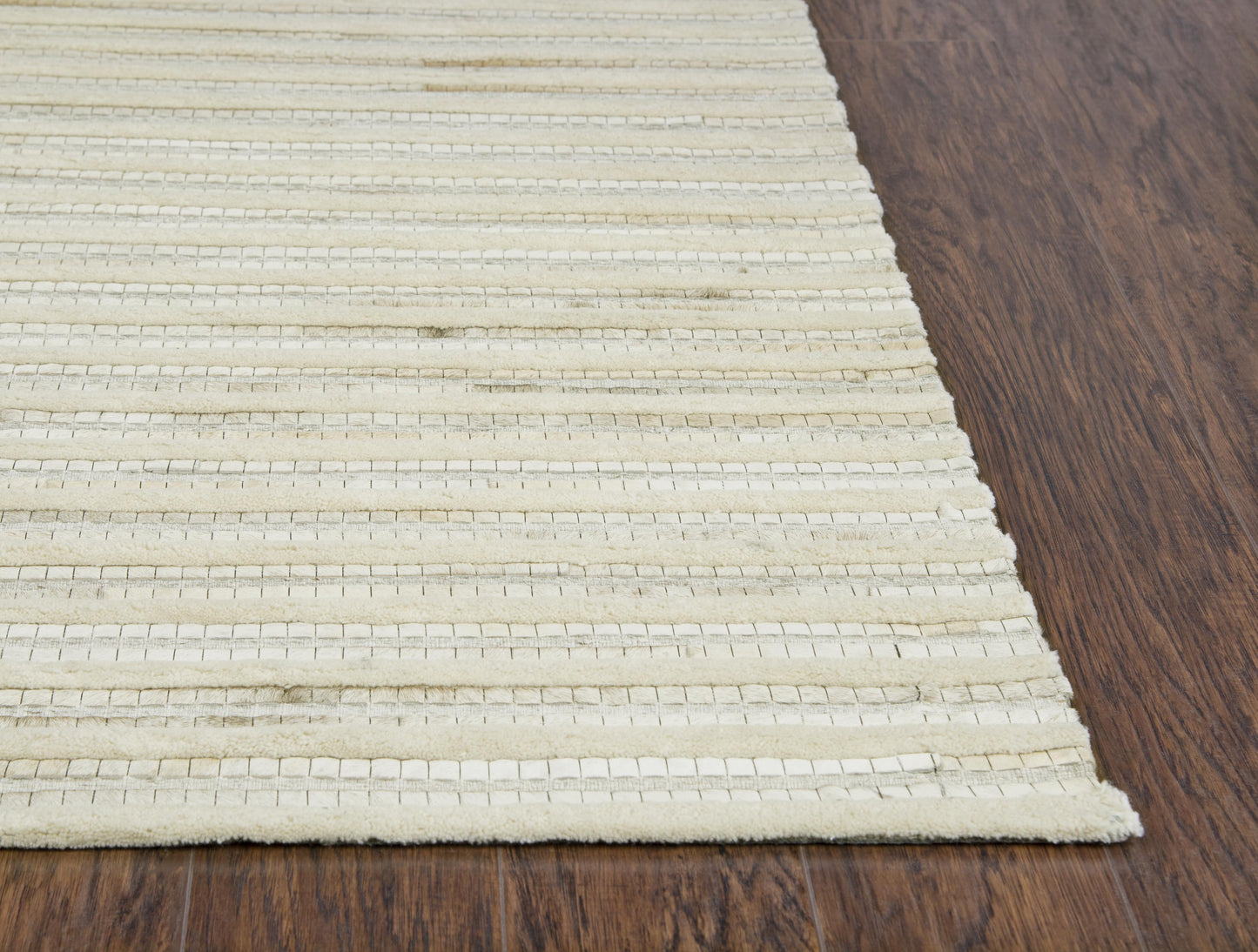 Wild Thing WDT105 Beige Hand-Woven Rug - Rizzy