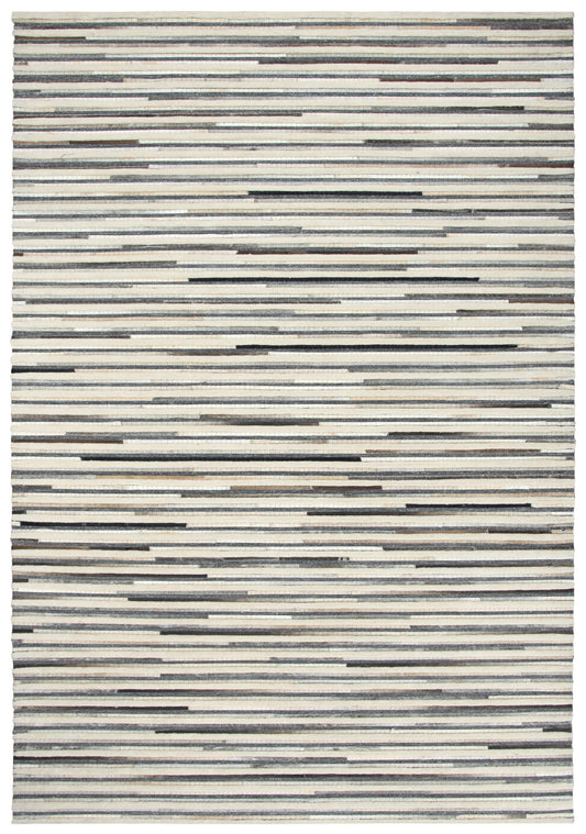 Wild Thing WDT106 Gray Hand-Woven Rug - Rizzy