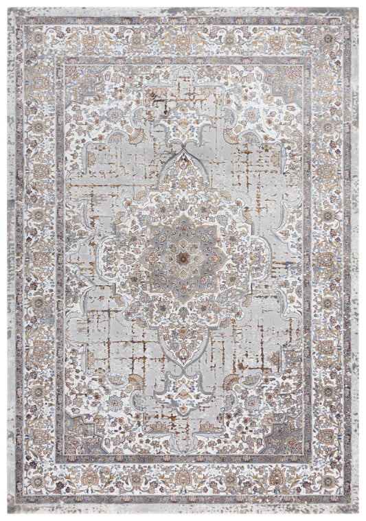 Westchester WES855 Gray/Multi Machine-Made Rug - Rizzy