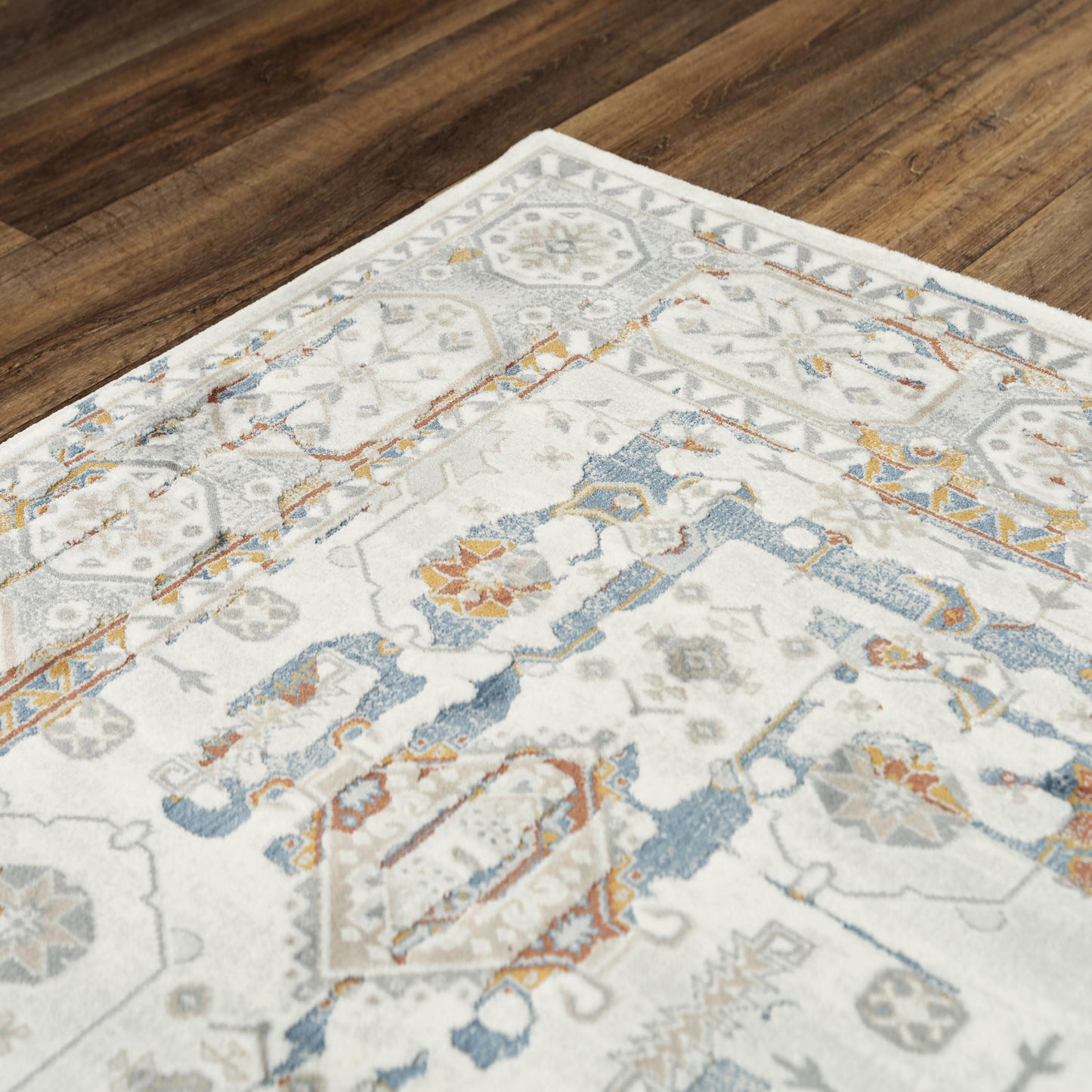 Westchester WES857 Ivory/Multi Machine-Made Rug - Rizzy