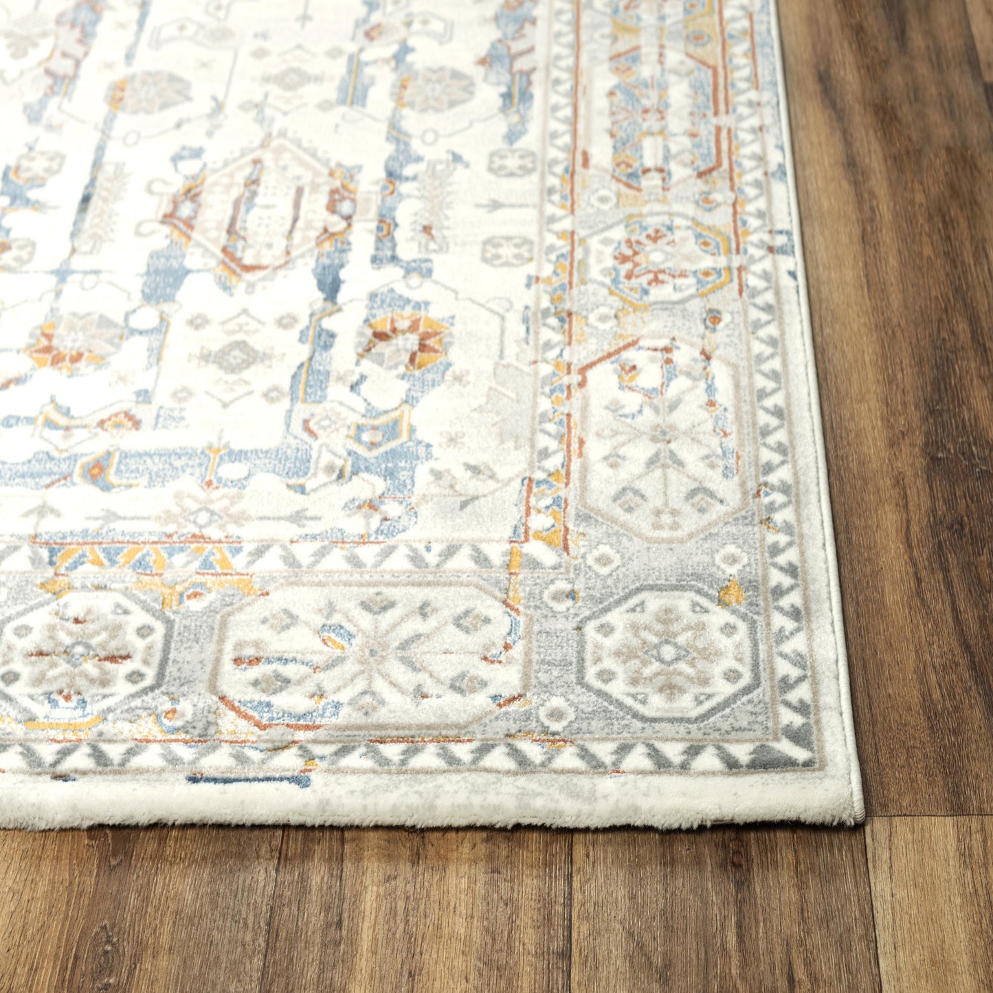 Westchester WES857 Ivory/Multi Machine-Made Rug - Rizzy