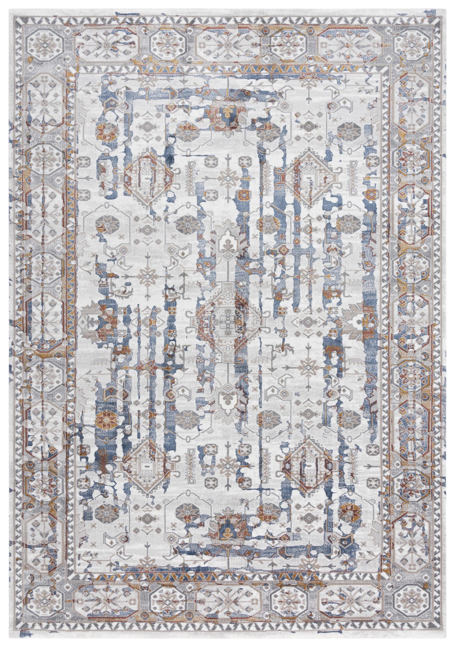 Westchester WES857 Ivory/Multi Machine-Made Rug - Rizzy