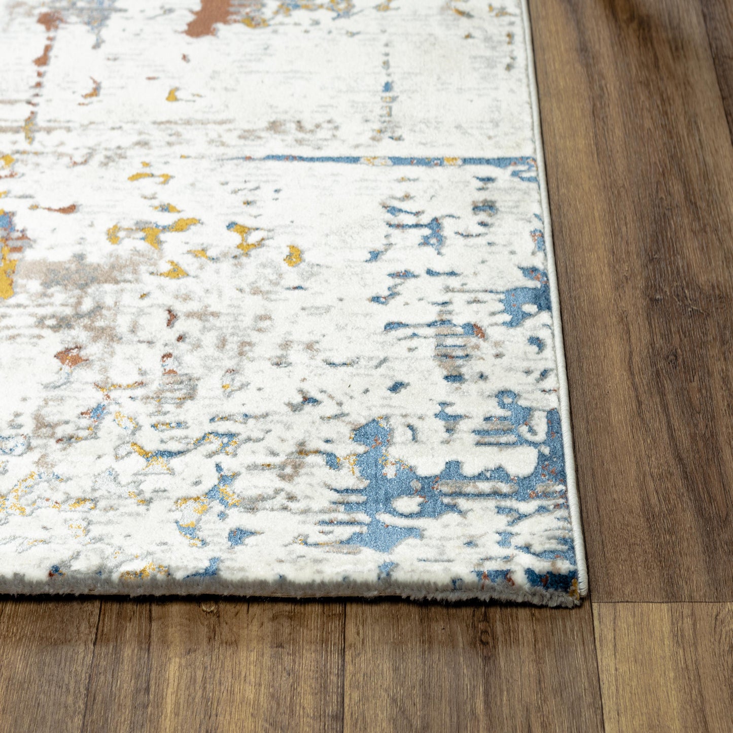 Westchester WES861 Ivory/Multi Power Loomed Rug - Rizzy